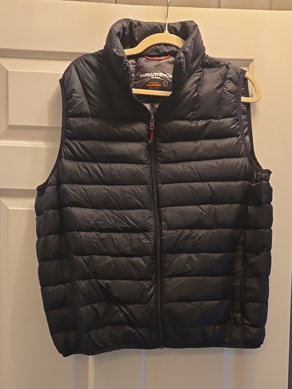 Hawke & Co Men’s Black Quilted Puffer Vest